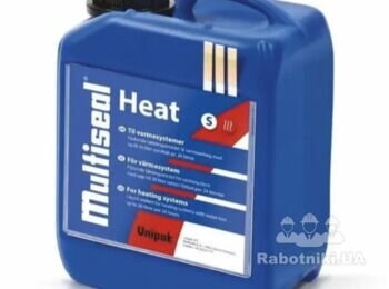 Ремонт прихованого опалення за допомогою рідкого герметика multiseal