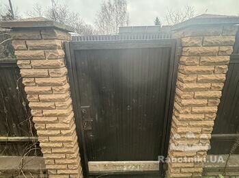 Калитка и ворота проф. настил замена на новый