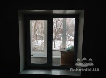 Откосы на 2 окна