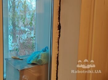 Откосы на 2 окна