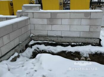 Постройка котеджа.