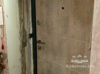 Сделать дверной откос