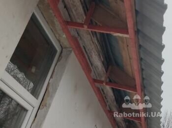 Подшива свесов крыши