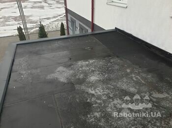 Покрівля з ПВХ мембрани 20м2