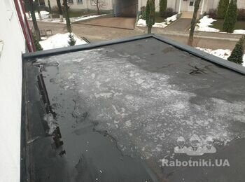 Покрівля з ПВХ мембрани 20м2