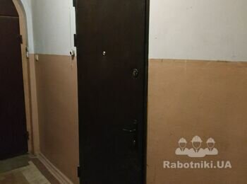 Демонтаж и монтаж входной двери