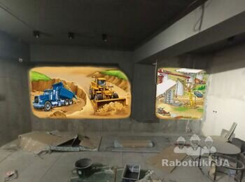 Графіті в приміщенні